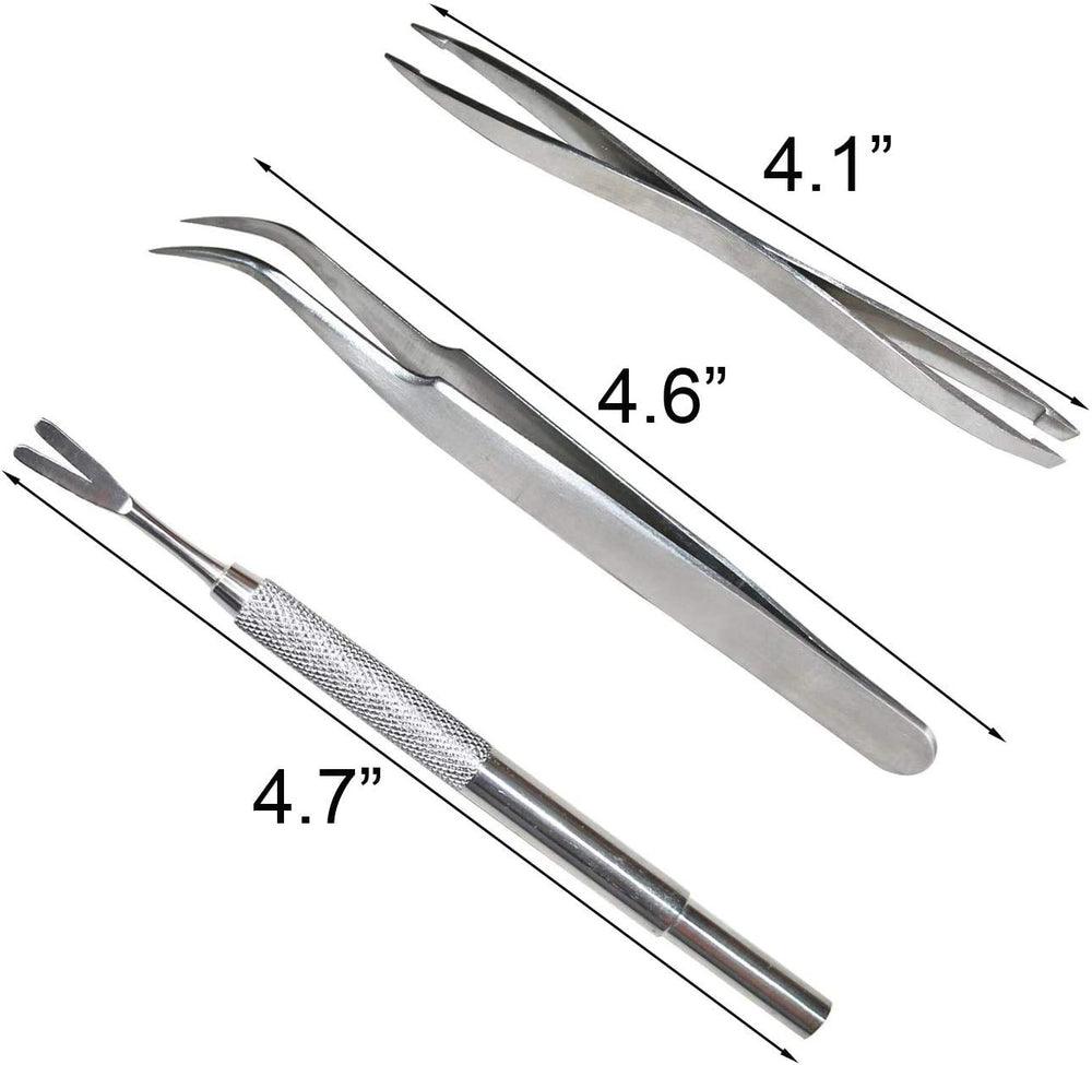 Acronde pinces-retrait-tiques double-embout saisit tiques petites