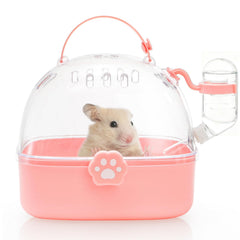 Acshio cage hamster portable avec poignée pour deplacements faciles