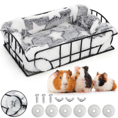 Acshio panier métallique hamac pour rat, support robuste et sécurisé.