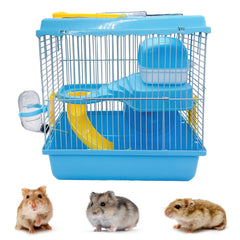 Acsist cage hamster portable avec poignée pour voyage et divertissement