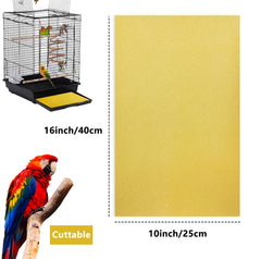 Acsist materiau quartz et kraft, papier sûr et robuste pour vos oiseaux