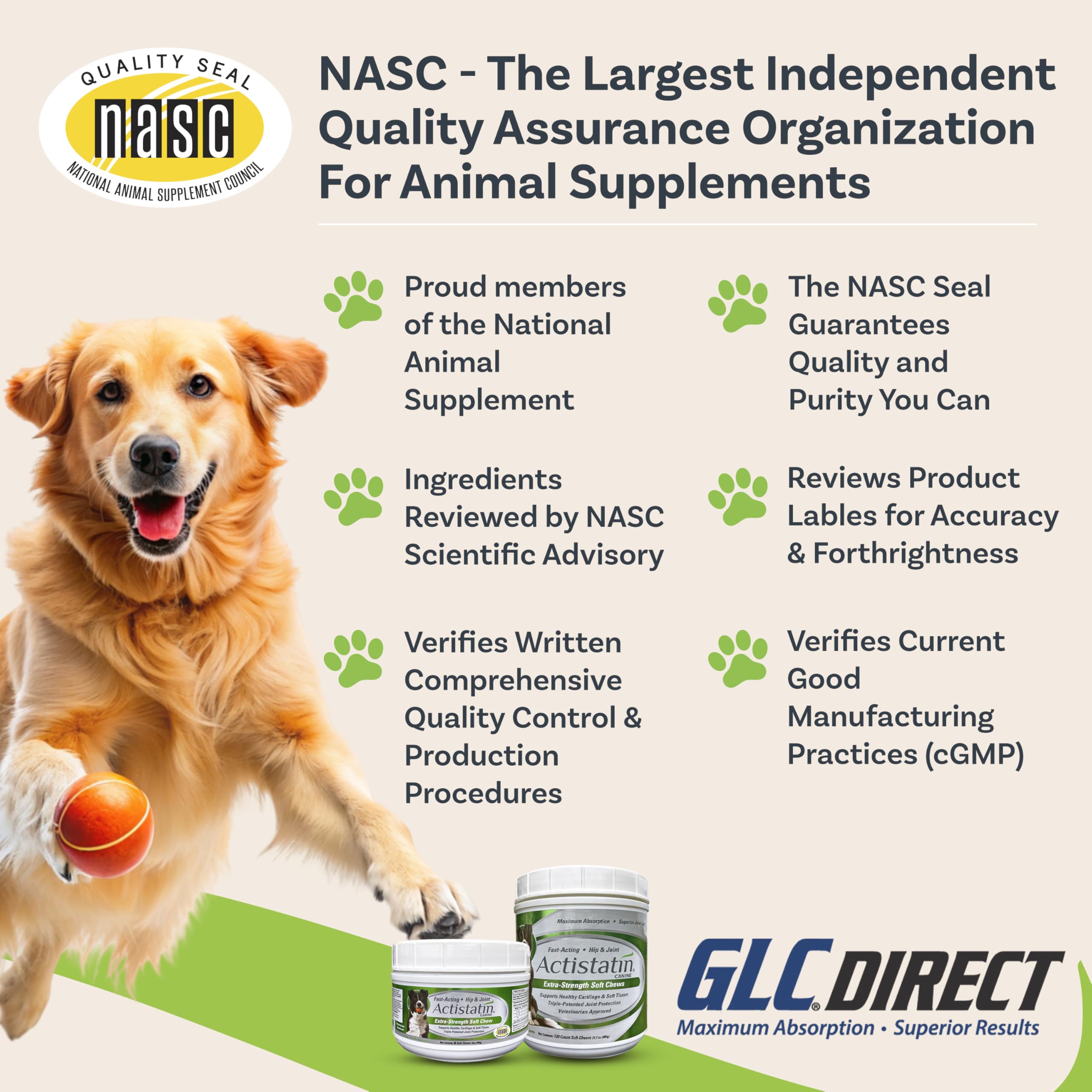 Actistatin Chien Gros - arôme foie et oméga-3, goût attrayant.