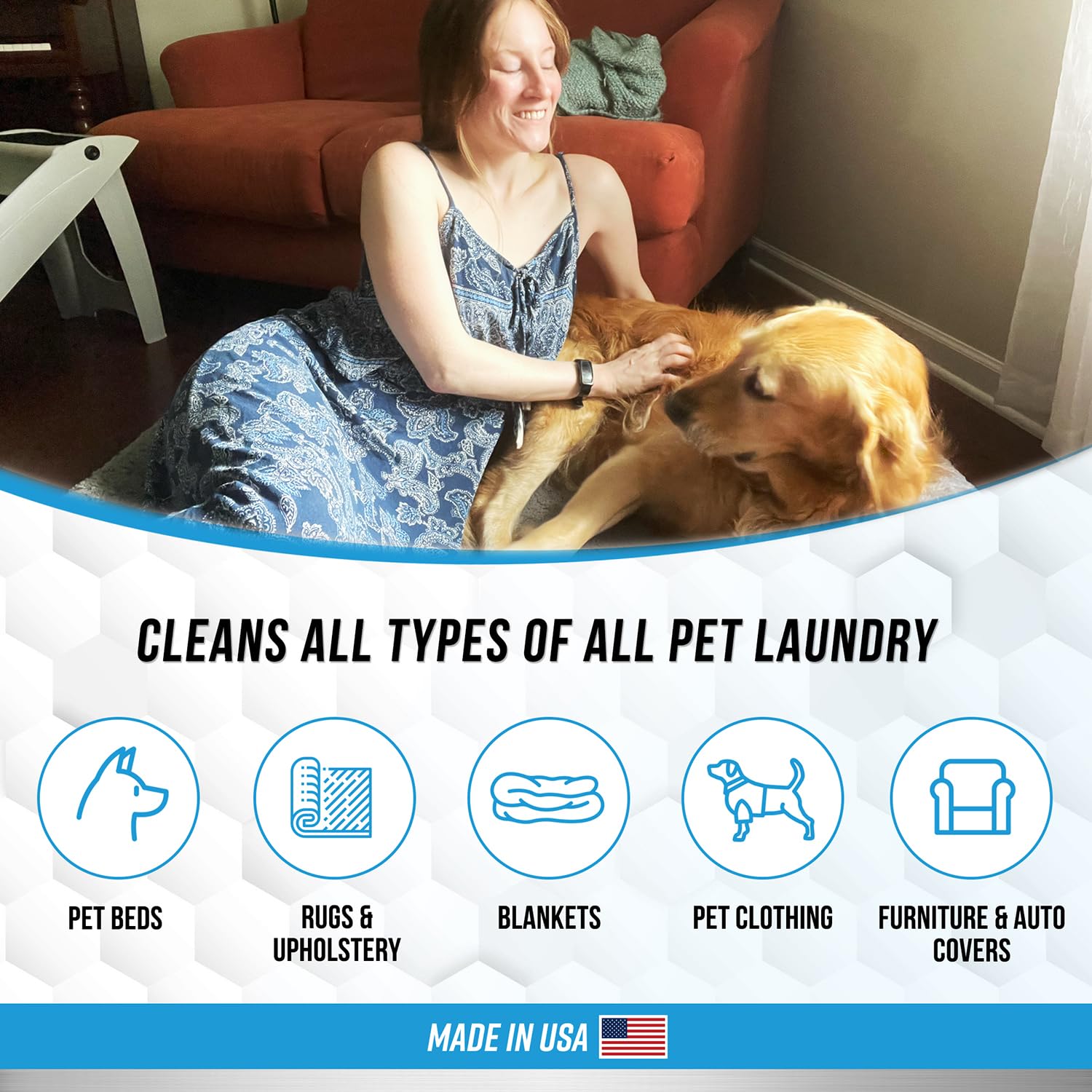 ACTIVE Detergent respecte la peau sensible et ne contient pas de parfum.
