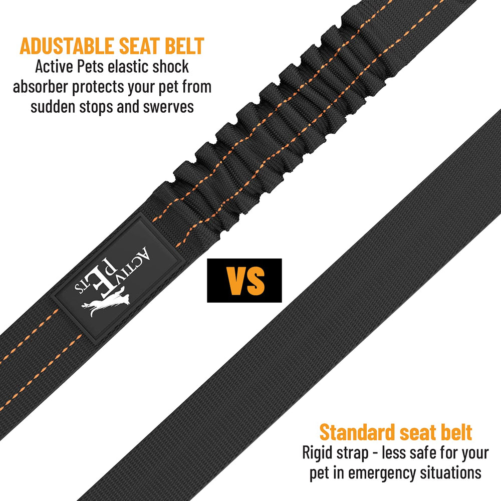Active Pets ceinture sécurité chien confort en voiture pour trajets.