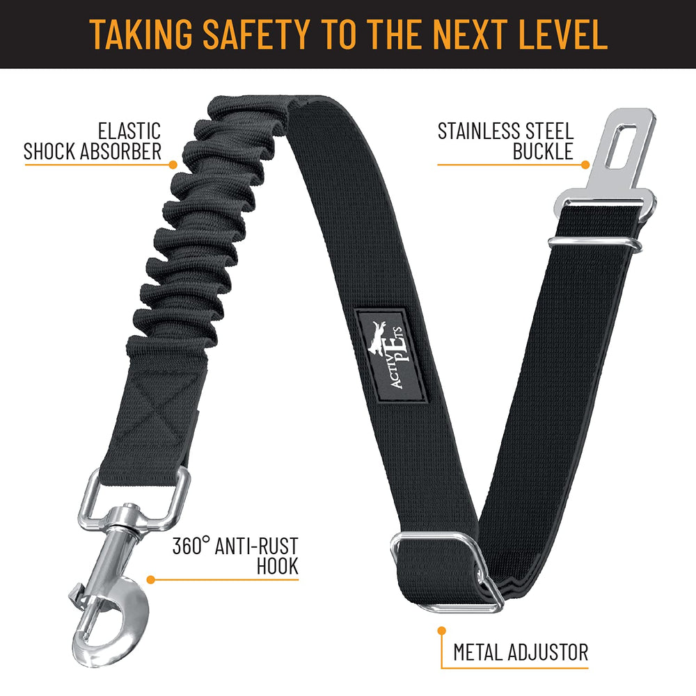 Active Pets ceinture voiture chien taille universelle pour utilisation polyvalente