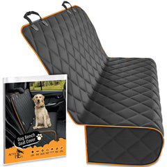 Active Pets — housse siège arrière chien orange, protection et confort renforcés