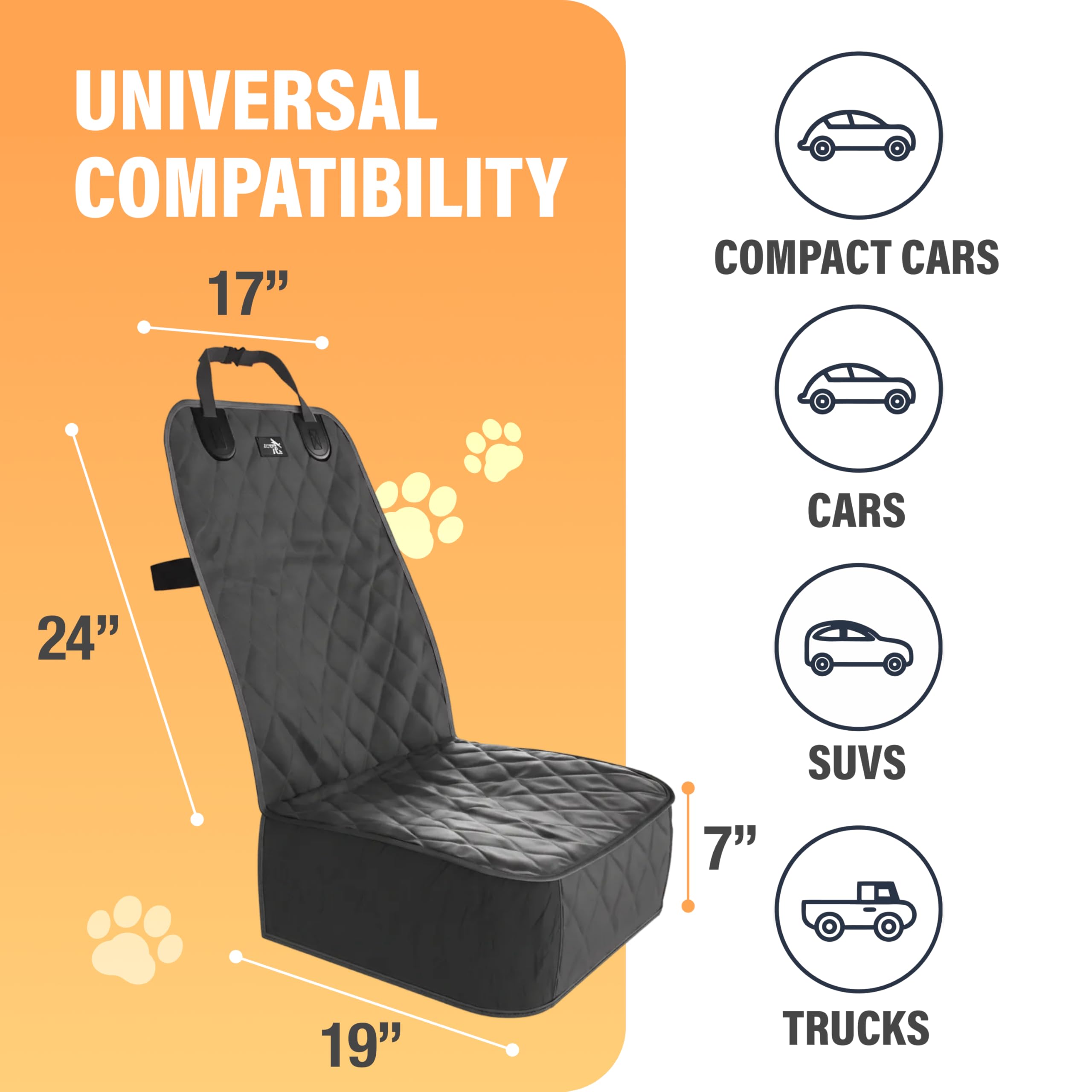 Active Pets protections latérales assurent un maintien sûr sur chaque véhicule.
