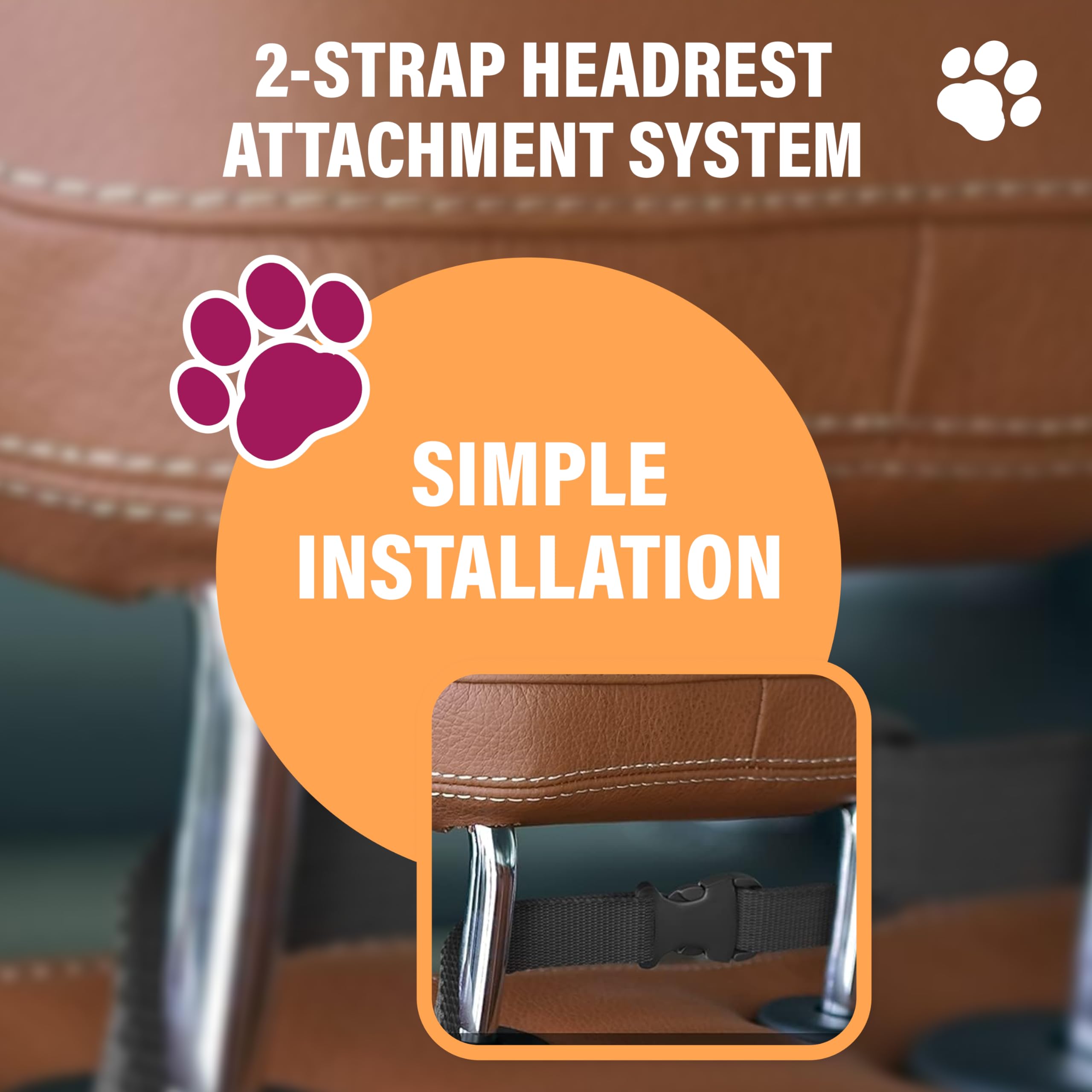 Active Pets Tapis coffre imperméable 600D, nettoyage rapide et facile.