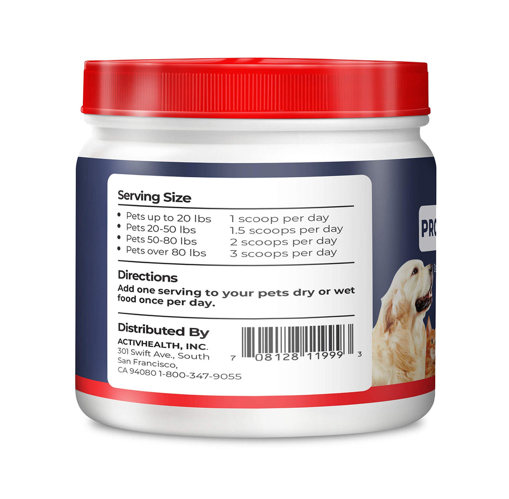 Geneflora ActivHealth : probiotiques adaptés chiens, chats et lapins.