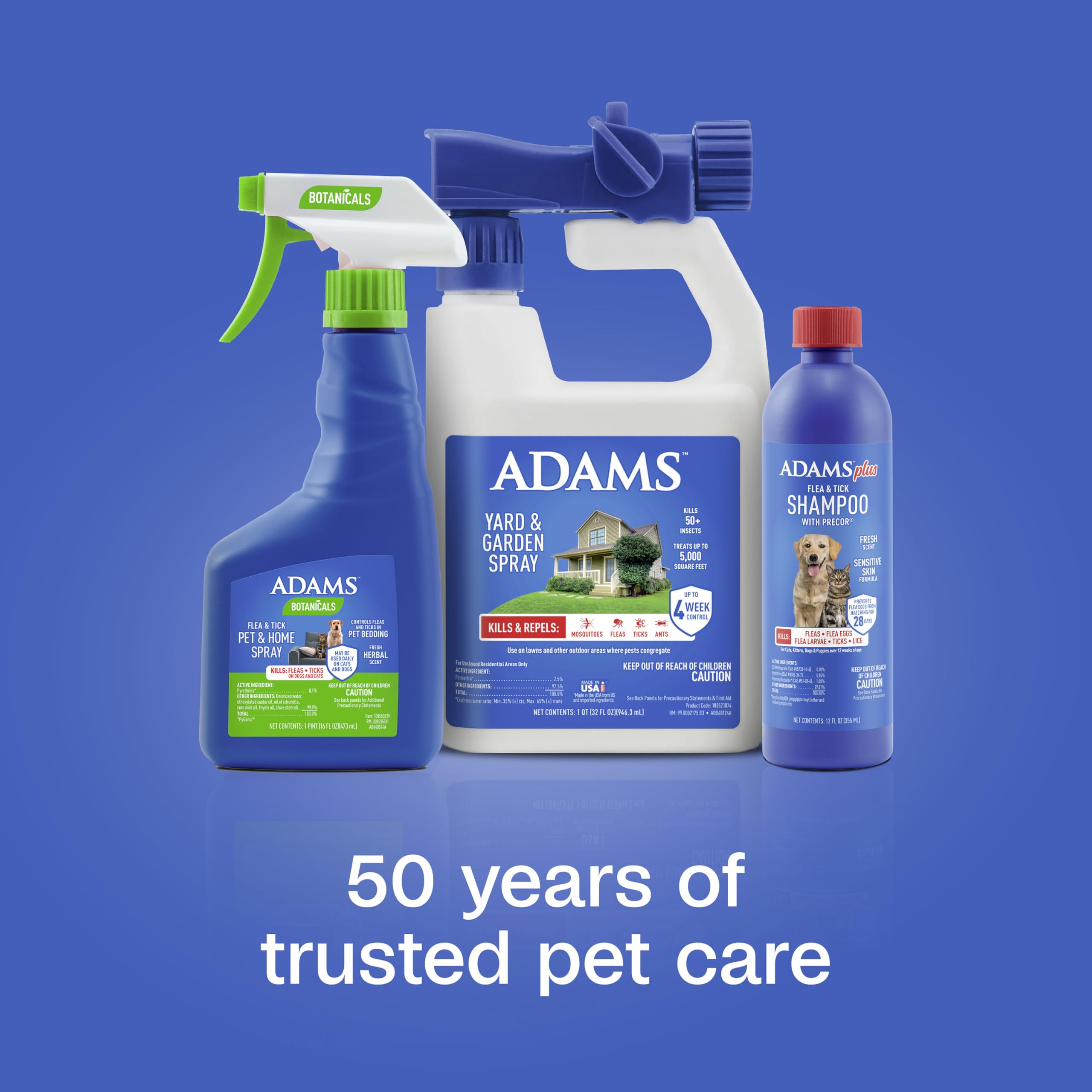 ADAMS Botanicals Surfaces et textiles, séchage rapide