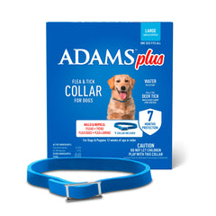 Collier Adams Plus pour chien grande taille, lutte contre puces et tiques.