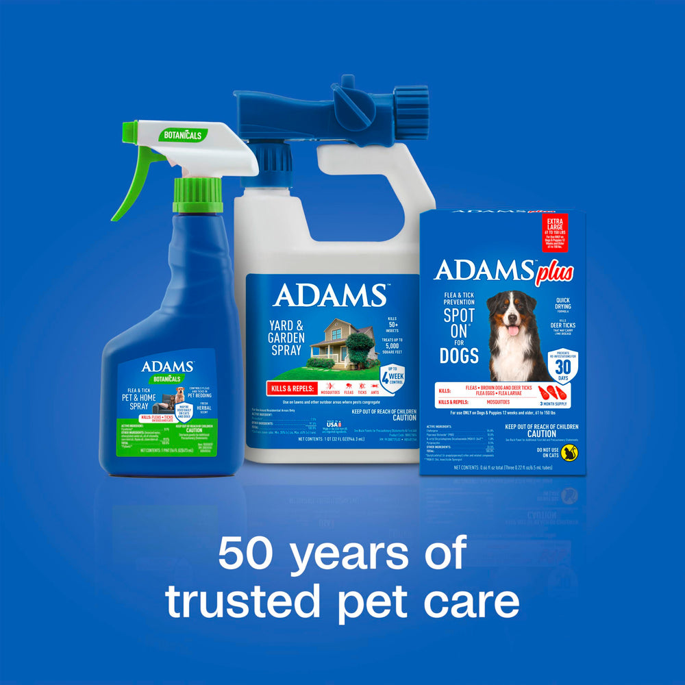 ADAMS Plus protection jusqu'à 30 jours par application.