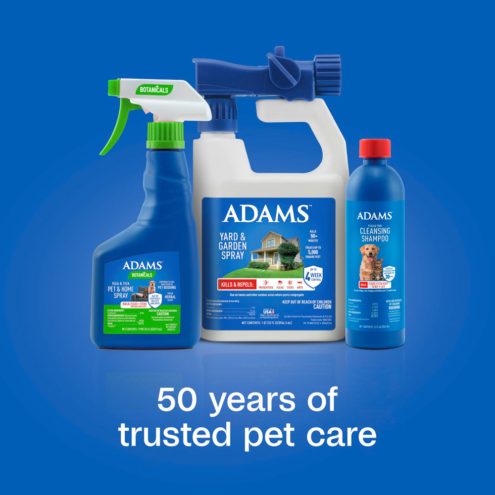 ADAMS Shampoing Pour Chiens et Chats: convient aux animaux de 12 semaines et plus.