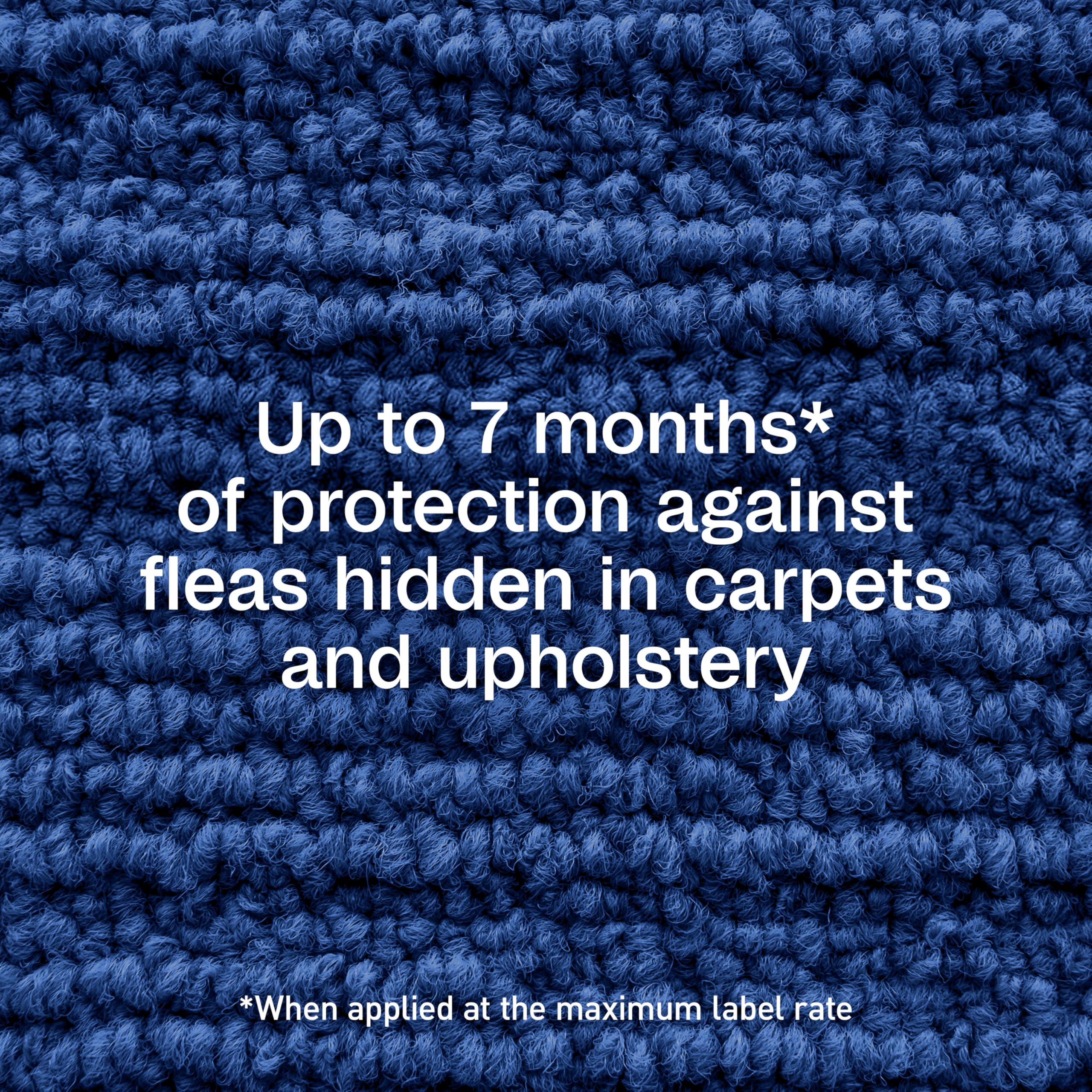 ADAMS Plus tiques-puces-tapis : action efficace sur les nuisibles tapis.