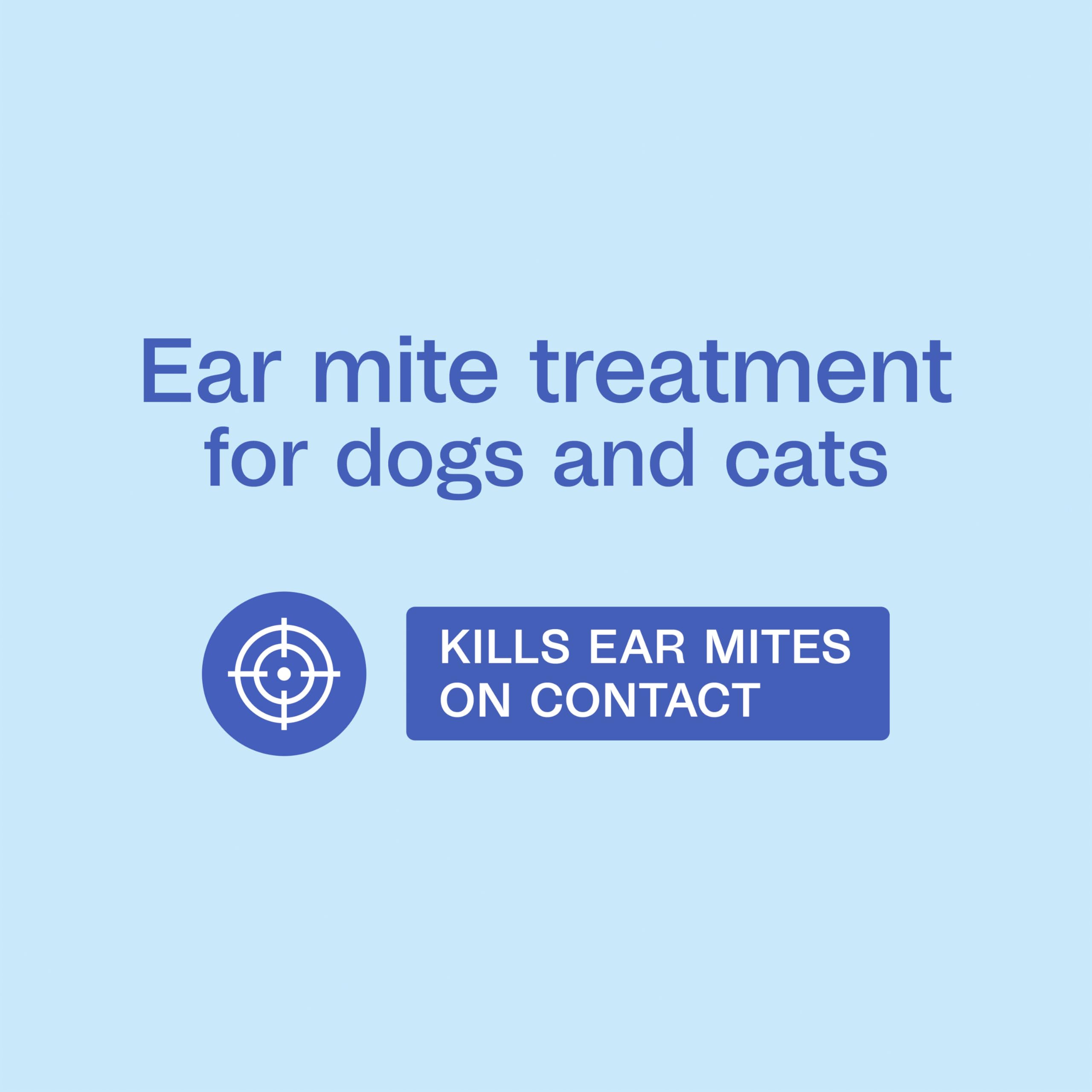 ADAMS Traitement Mite Oreille – apaise peau irritée avec aloe vera et lanoline.