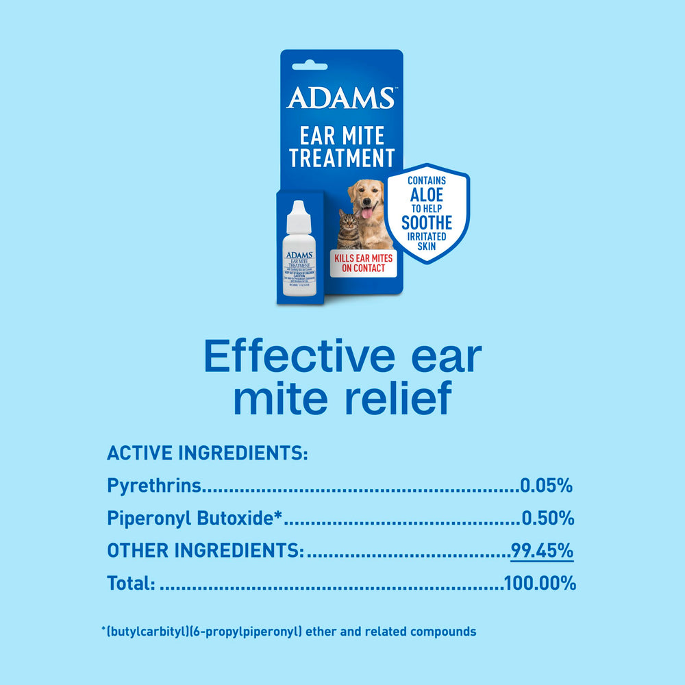 ADAMS Traitement Mite Oreille – démonstration d’application dans l’oreille.
