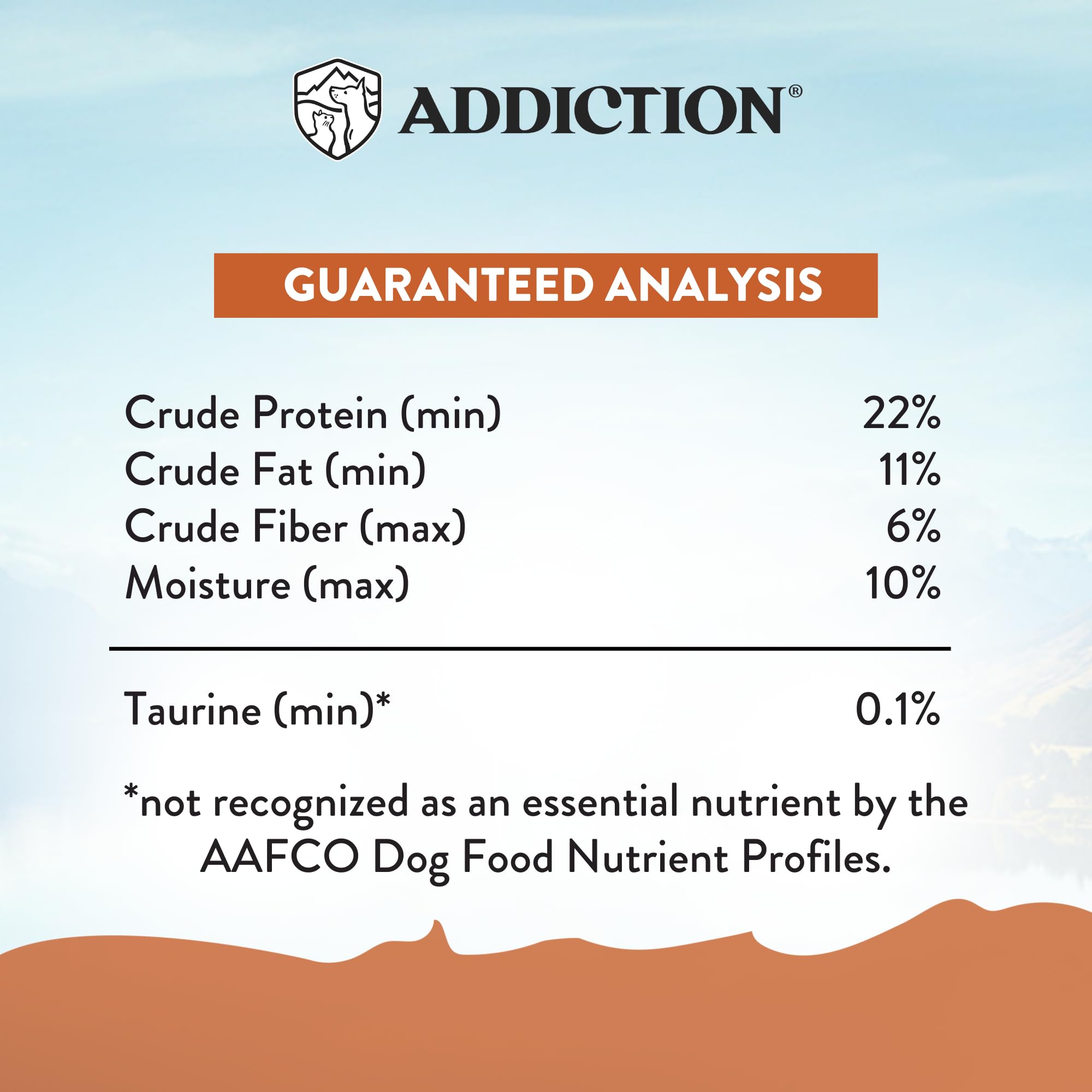 Addiction sans cereales: convient aux chiens sensibles.