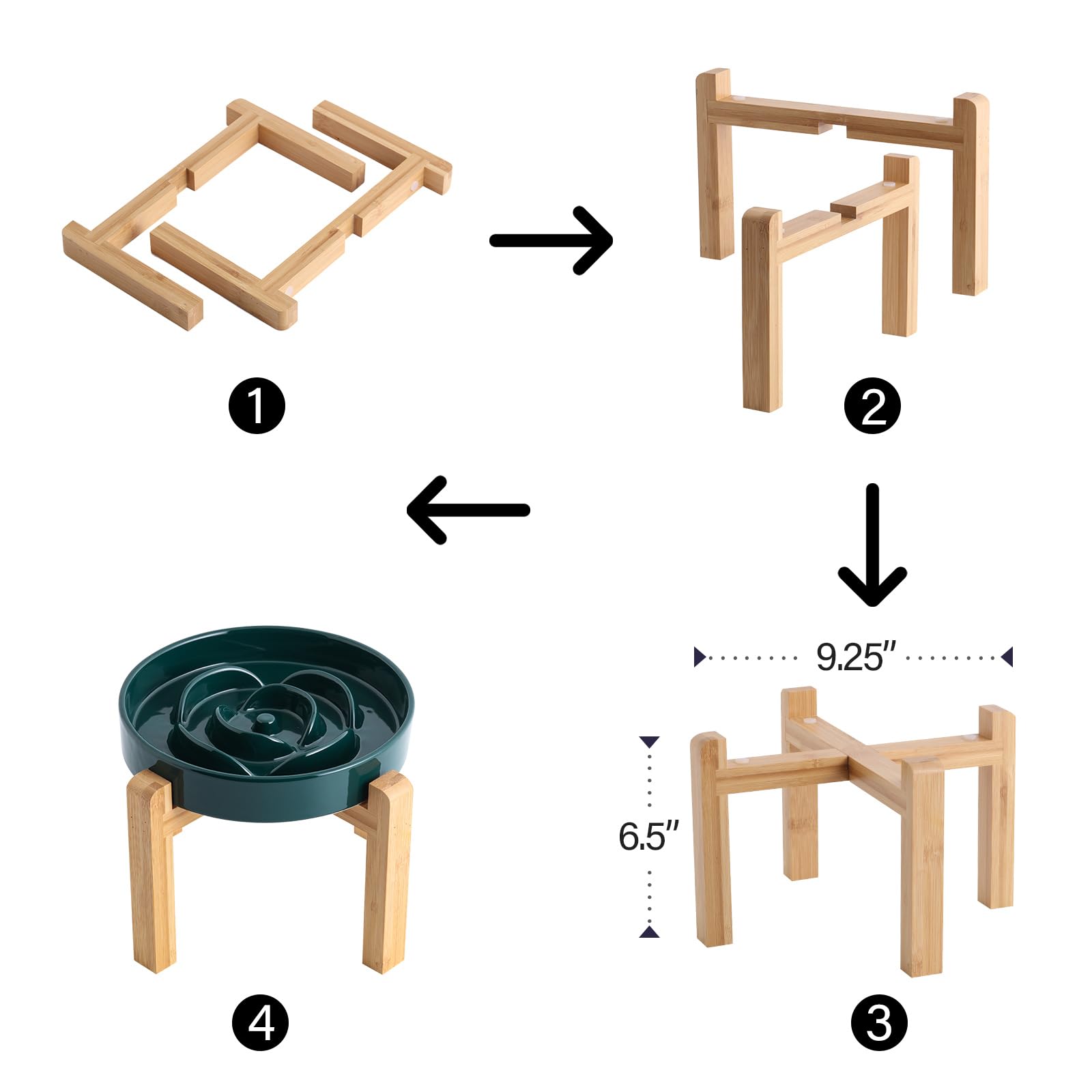 Détail de la céramique robuste sans plastique pour plus de sécurité.