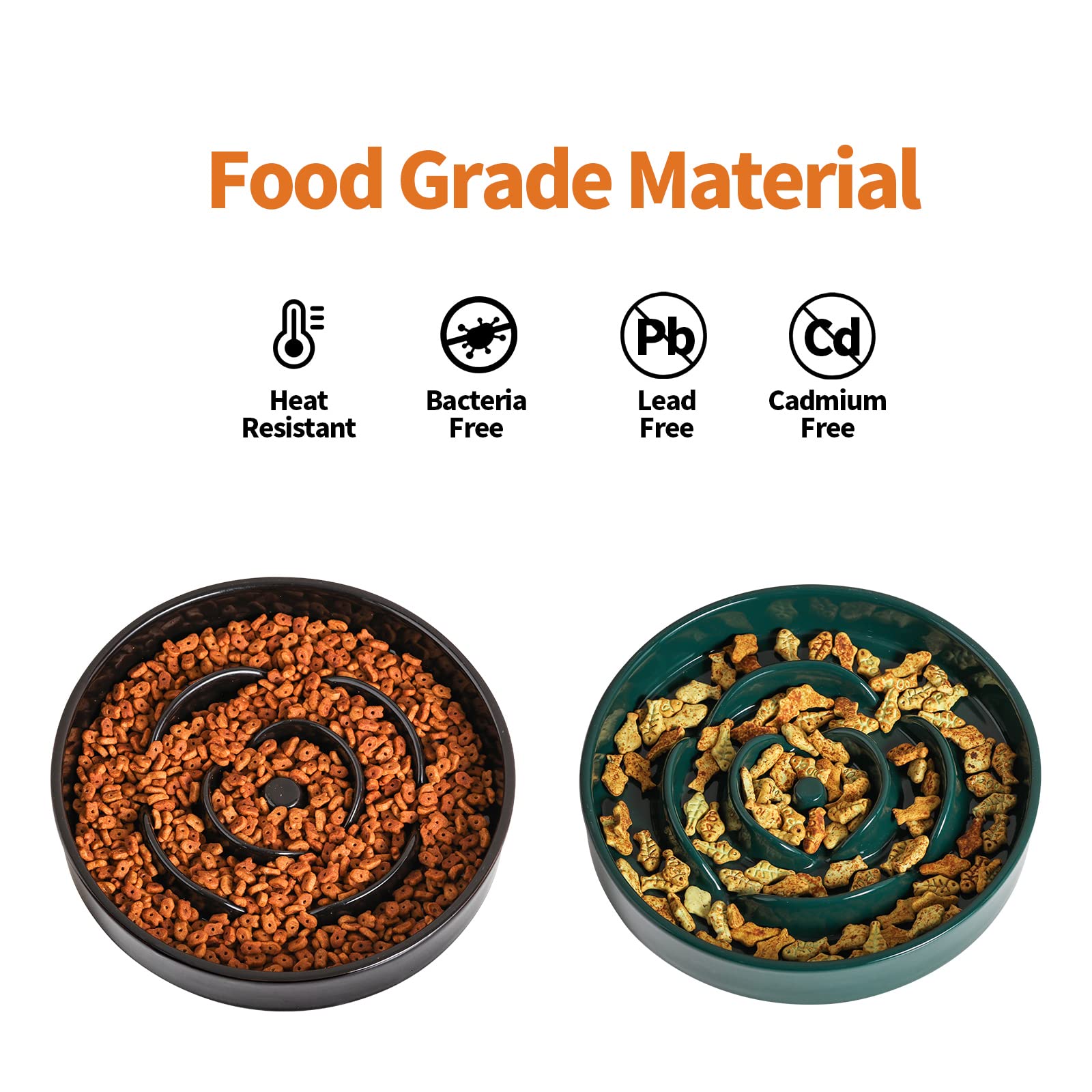 Addogyy gamelle lente, pratique et sûre pour repas plus calmes.