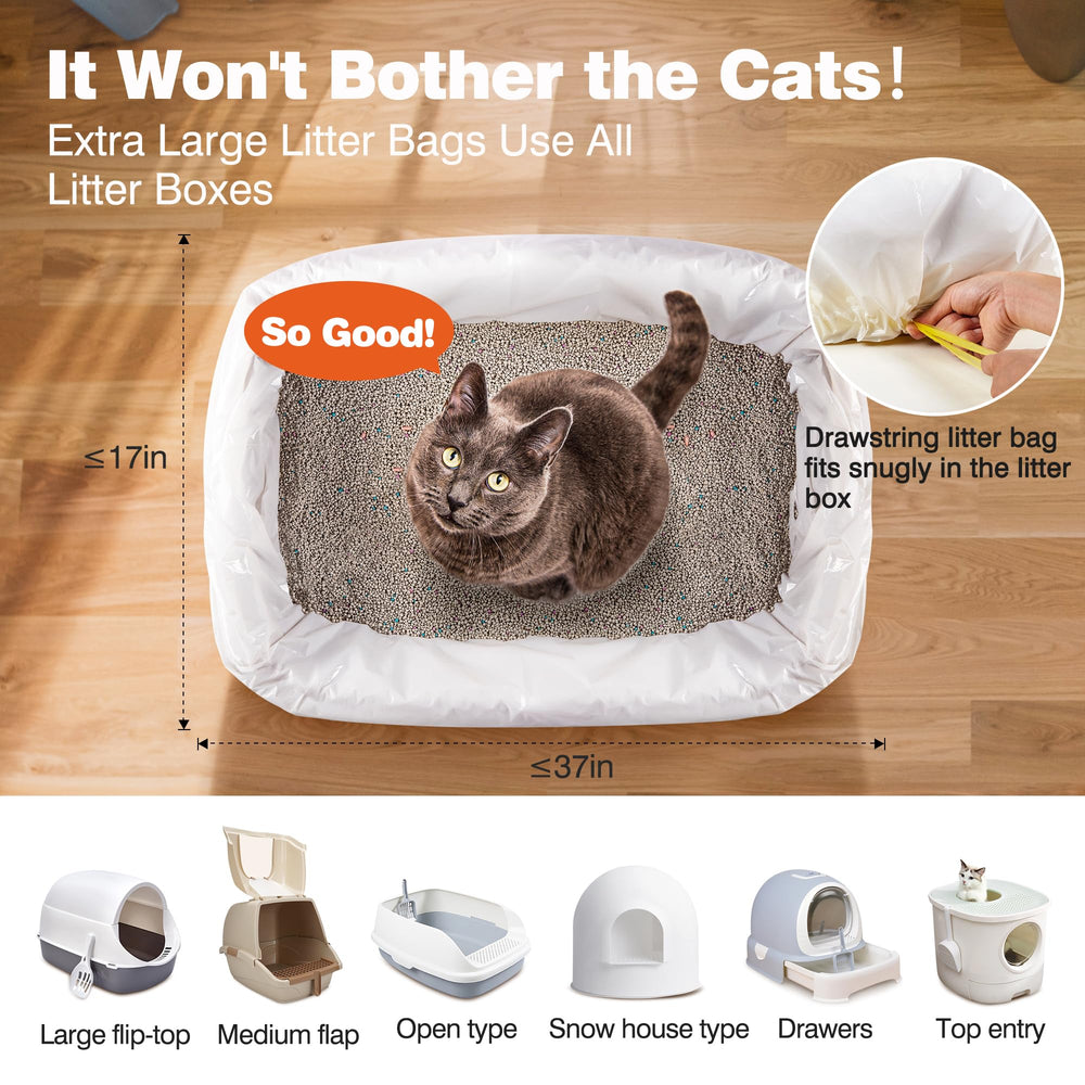 ADDPETS sacs doux et inodores pour le confort du chat et une maison fraîche.
