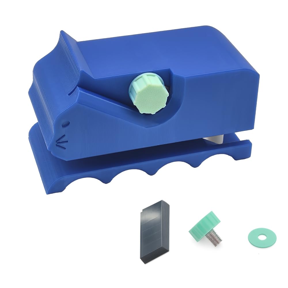 Aderroo cutter carton avec poignée ergonomique pour des coupes précises.