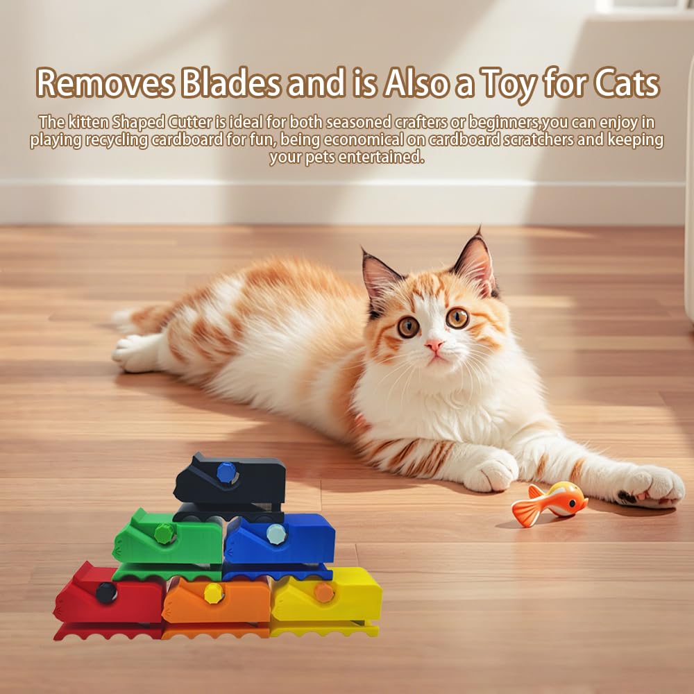Aderroo cutter compact et léger, parfait pour créer des accessoires pour chats.