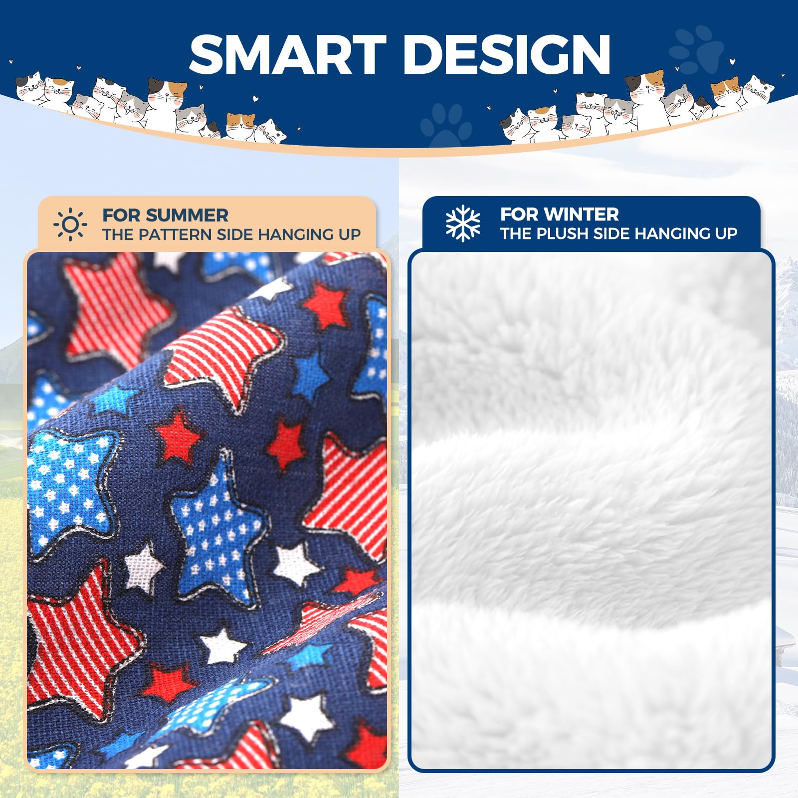 Texture douceur-lin de l'hamac Admaison, légère et confortable.