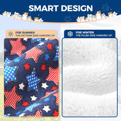 Texture douceur-lin de l'hamac Admaison, légère et confortable.