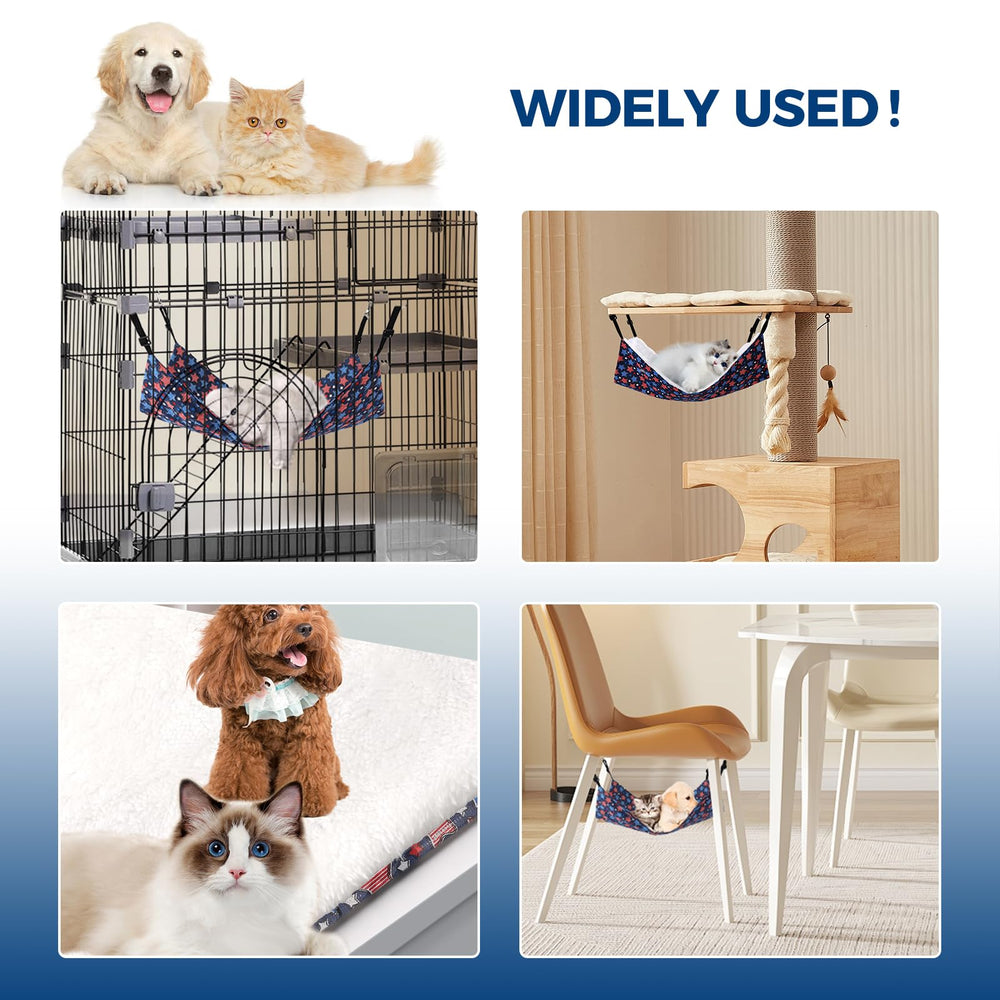 Utilisation polyvalente d'Admaison hamac pour petits animaux et lapins.