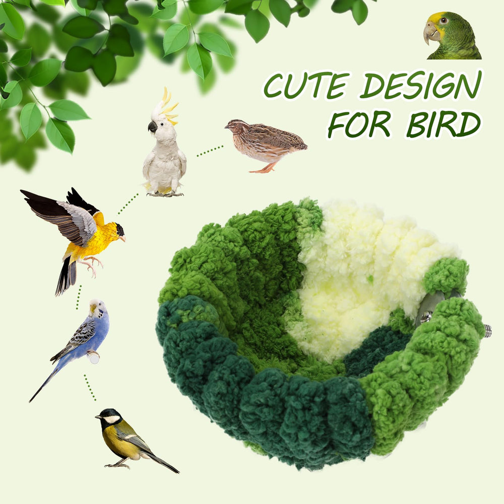 Nid Admaison taille adaptée petits oiseaux, perruches et canaris.