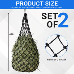 Cordage renforcé ADOEIAK, sac foin lent durable.