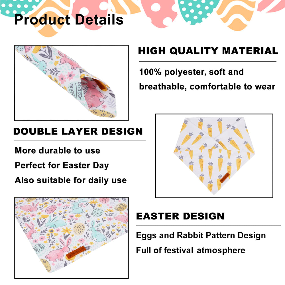 Bandana ADOGGYGO à double couche, durable pour aventures quotidiennes