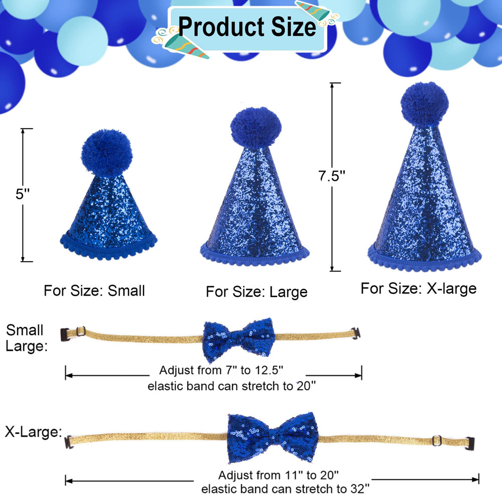 ADOGGYGO chapeau bleu avec élastique, facile à enfiler.