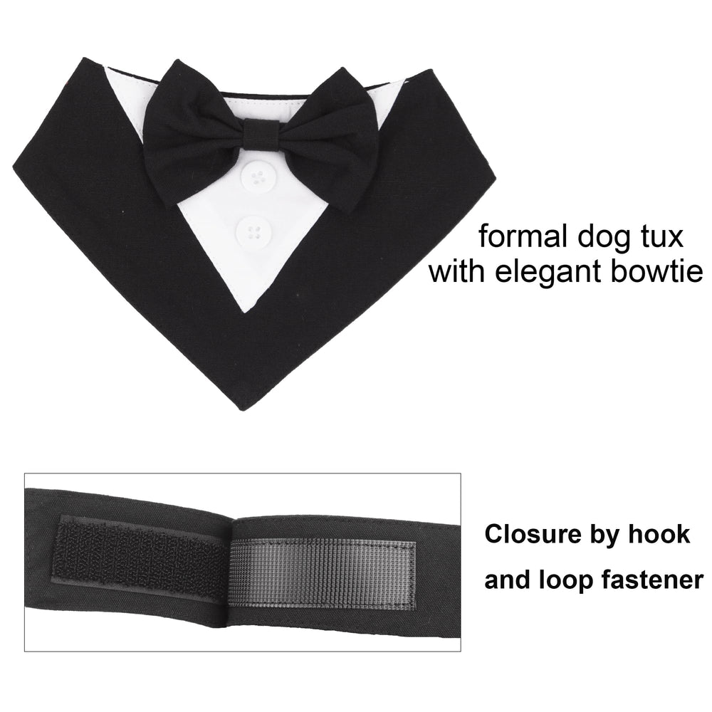 ADOGGYGO emballage inclus, bandana prêt à porter pour chien