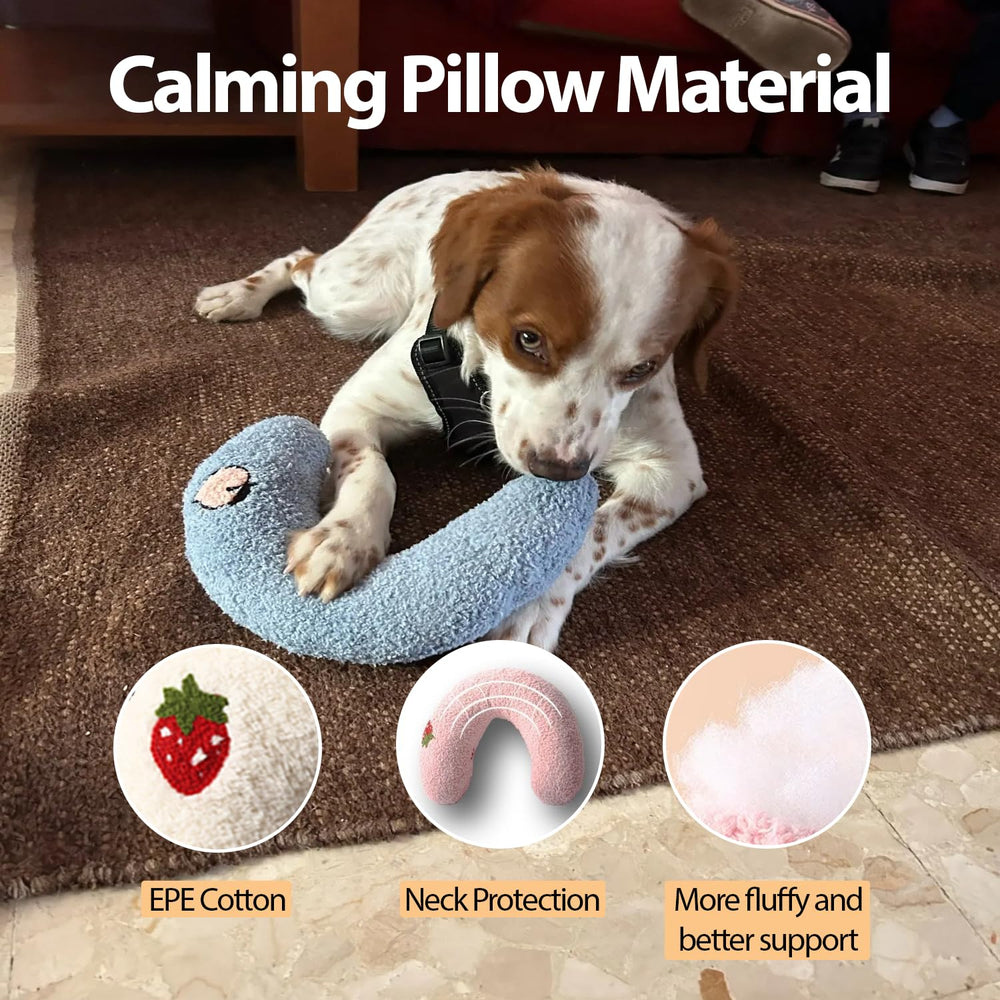 AdoPet oreiller-u chiot rose: idéal pour les siestes douces à la maison.