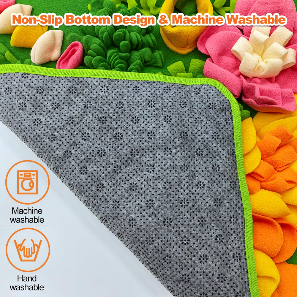 Adpartner tapis de forage 20x20 cm: parfait pour petits animaux et lapins.