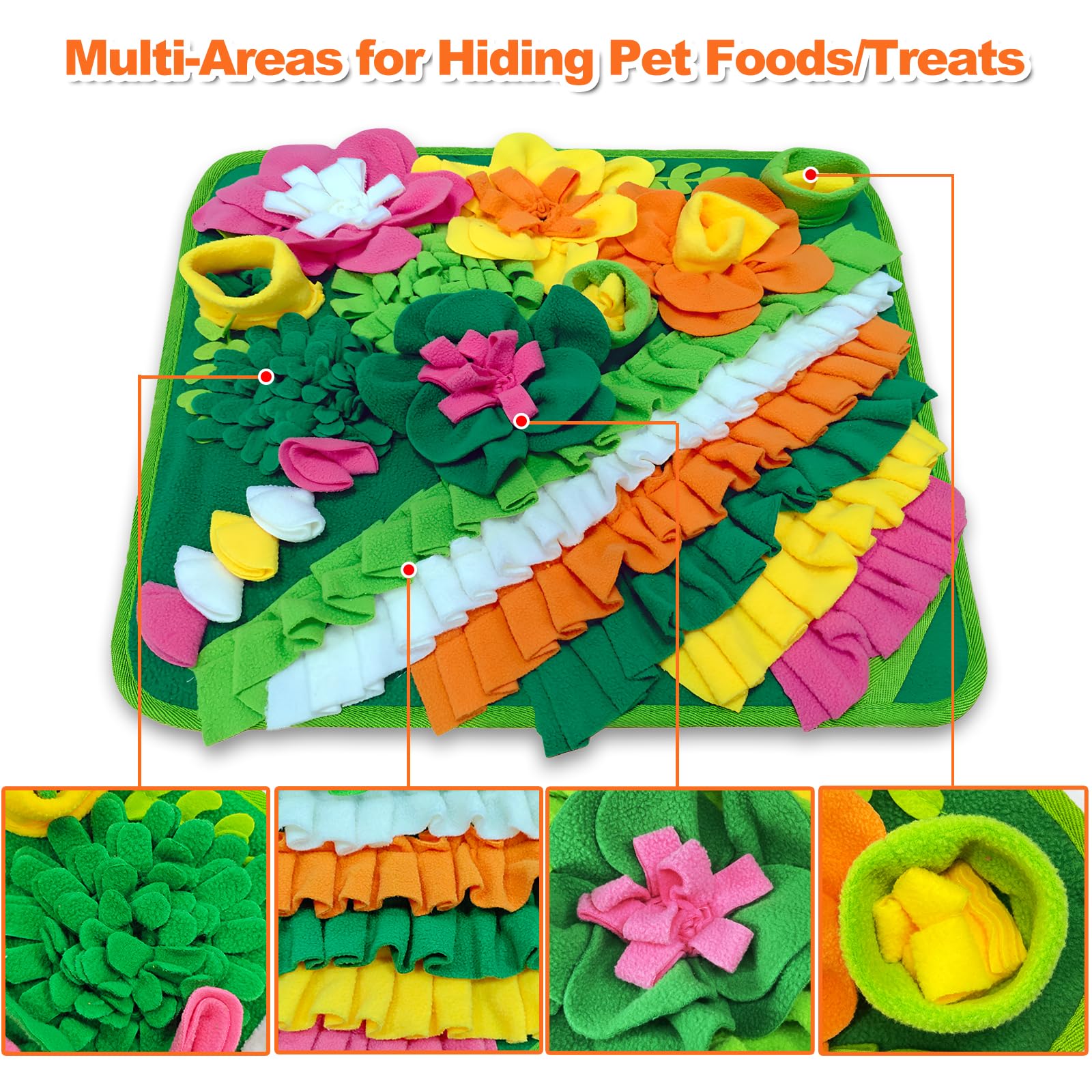 Adpartner tapis de jeu stimulant: enrichissement mental des petits animaux.