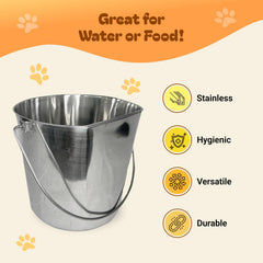 Advance Pet Products seau à accrocher sur cage pour limiter les déversements