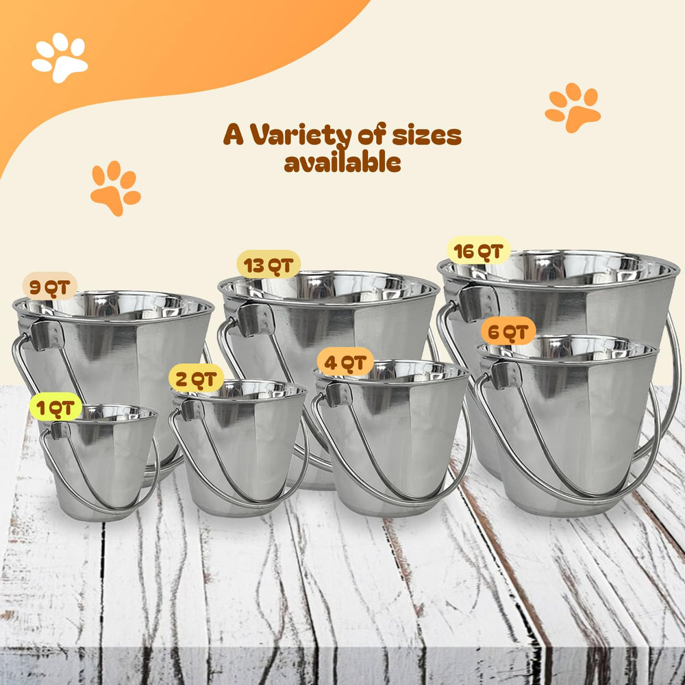 Seau compatible lave-vaisselle Advance Pet Products, nettoyage rapide.