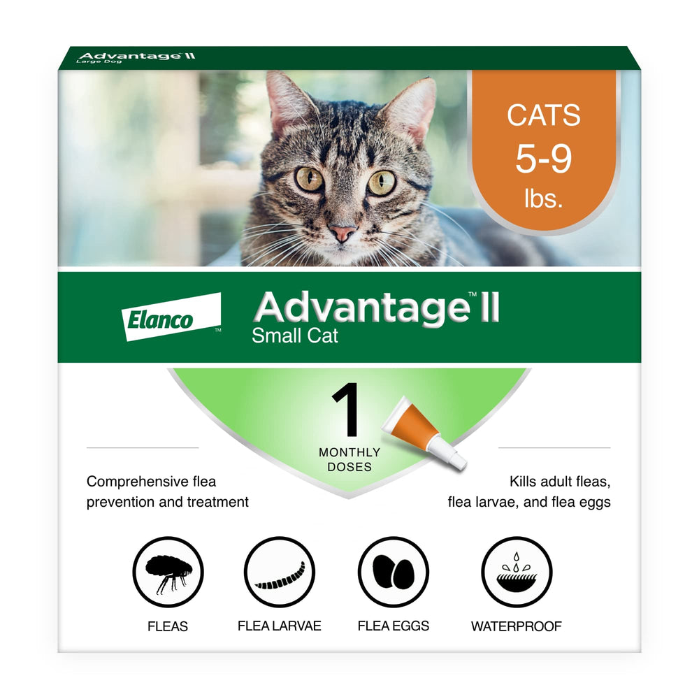 Advantage II Petit Chat – application sur le cou pour démarrage rapide