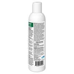 Avantage Shampoing Chien vue arrière bouteille, étiquette claire