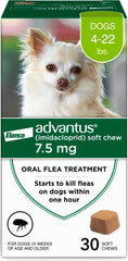 Advantus chien friandise molle-puces rapide, soulagement rapide et retour au jeu.