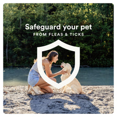 Advecta Ultra, protection imperméable pour chien après exposition à l’eau.