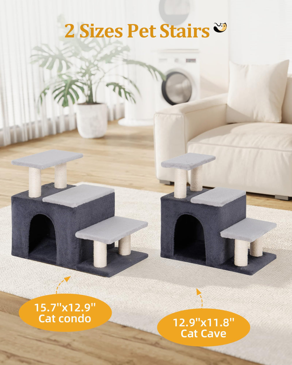 Utilisation pratique pour petits chats et chiots près des hauteurs.