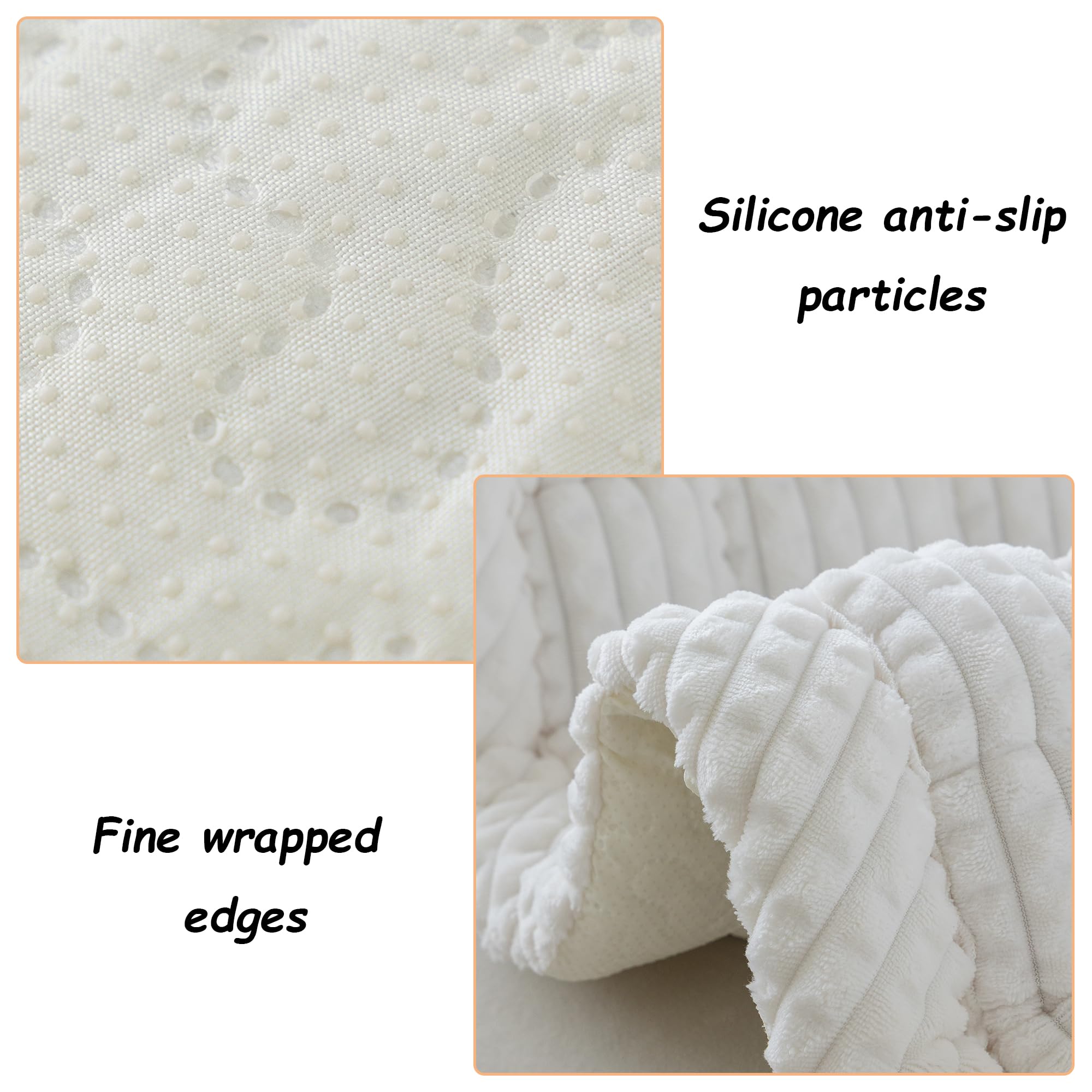 Couverture chien peluche antiderapante AEEISHOMEREFORM, stabilité renforcée sur le canapé