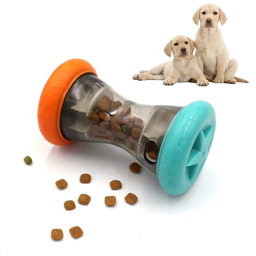 Aelflane jouet puzzle-distributeur de friandises en action, stimulant l’esprit du chien et prolongeant les repas.