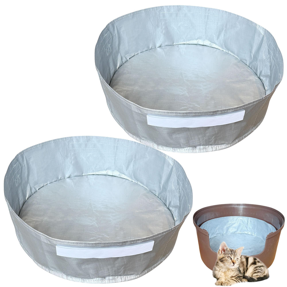 AFJWUZ doublure litière cachée, réutilisable et pratique pour boîte à litière.