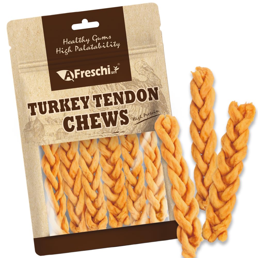 A Freschi srl Tendons de dinde pour chien — friandise protéinée pour récompenses