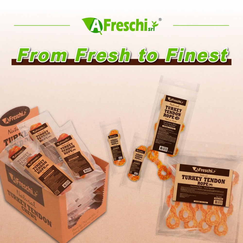 A Freschi tendons de dinde-utilisation quotidienne : friandise naturelle pour l’usage quotidien