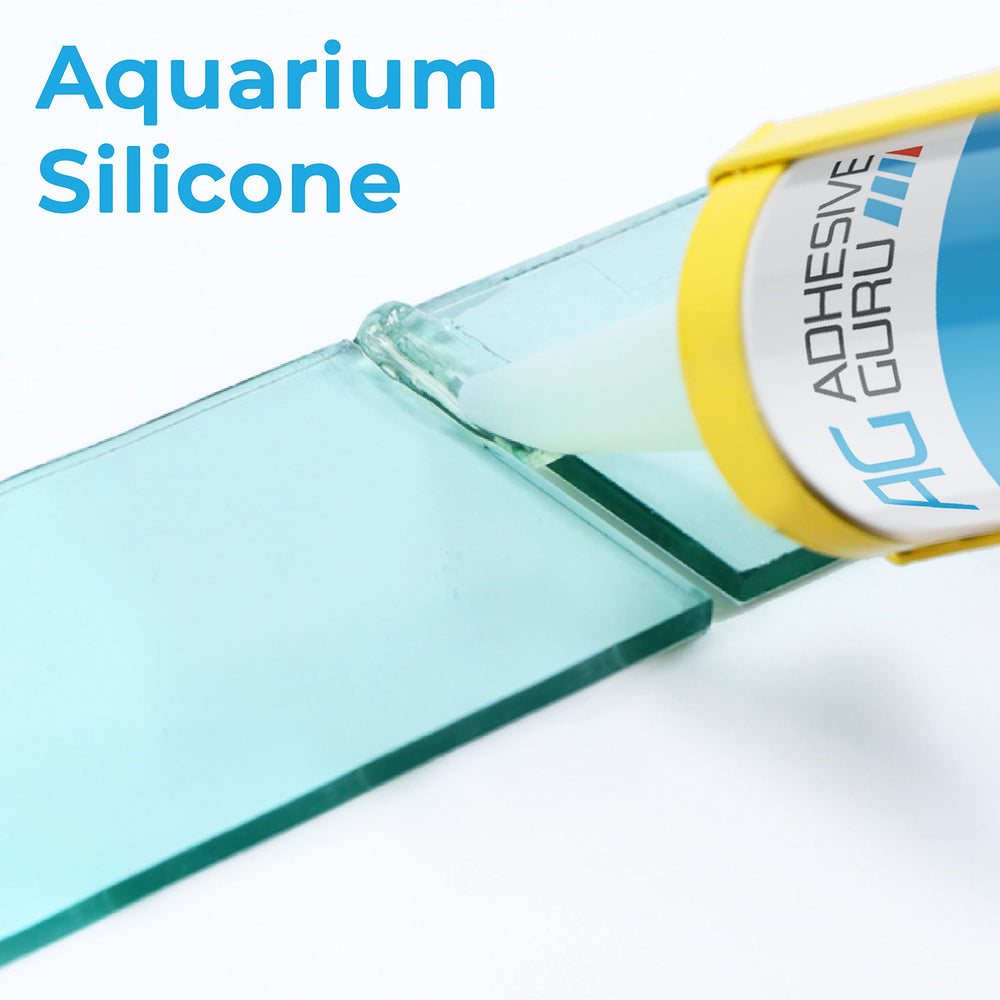 AG Adhesive Guru – silicone sans additifs nocifs, sûr pour les poissons.
